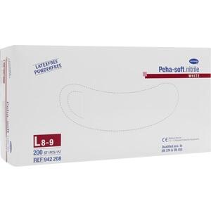 PEHA-SOFT nitrile white Unt.Hands.unsteril pf L