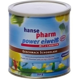 HANSEPHARM Power Eiweiß plus Schoko Pulver