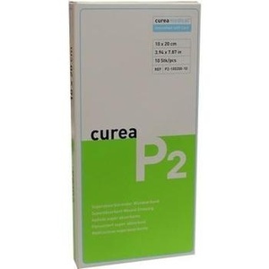CUREA P2 superabsorb.Wundauflage 10x20 cm