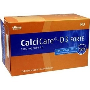 CALCICARE D3 forte Brausetabletten