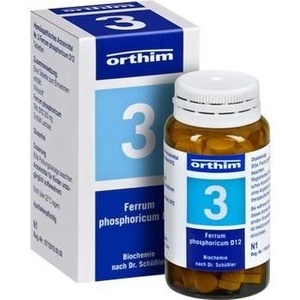 Biochemie Orthim Nr. 3 Ferrum Phosphoricum D12 Tabletten