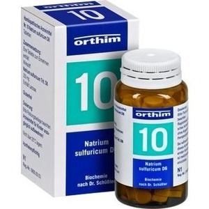 Biochemie Orthim Nr. 10 Natrium Sulfuricum D6 Tabletten