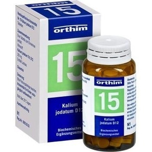 Biochemie Orthim Nr. 15 Kalium Jodatum D12 Tabletten