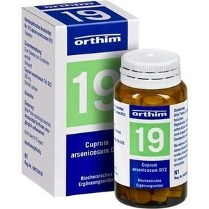 Biochemie Orthim Nr. 19 Cuprum Arsenicosum D12 Tabletten