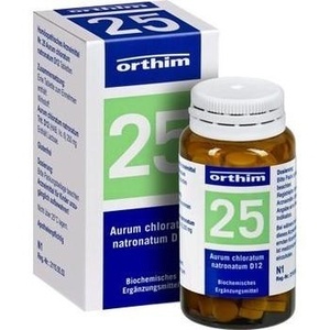 Biochemie Orthim Nr. 25 Aurum Chloratum Natron.d12 Tabletten
