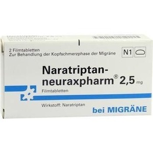 NARATRIPTAN-neuraxpharm 2,5 mg Filmtabletten