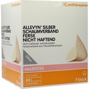 ALLEVYN Silber Schaumverb.Ferse n.h.10,5x13,5cm