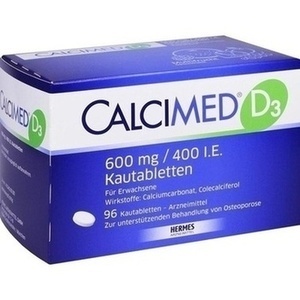 CALCIMED D3 600 mg/400 I.E. Kautabletten