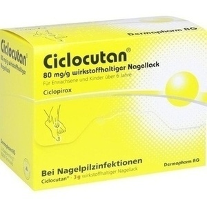 CICLOCUTAN 80 mg/g wirkstoffhaltiger Nagellack