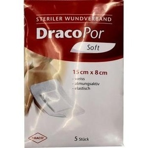 DRACOPOR Wundverband 8x15 cm steril