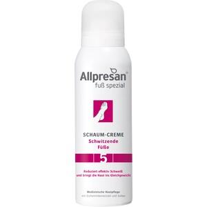 Allpresan Fuß Spezial 5 Schaum Creme Schwitzende Füße 125 ml