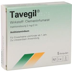 TAVEGIL Injektionslösung 2 mg/2 ml Ampullen