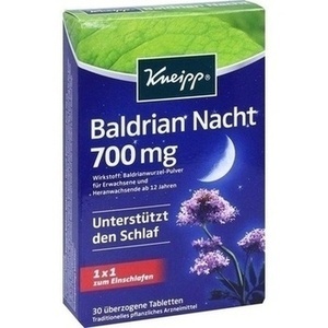 KNEIPP Baldrian Nacht überzogene Tabletten