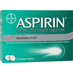 ASPIRIN 500 mg überzogene Tabletten