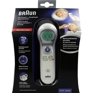 BRAUN NTF3000 no-touch & Stirnthermometer