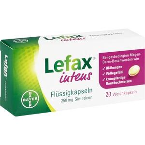 LEFAX intens Flüssigkapseln 250 mg Simeticon