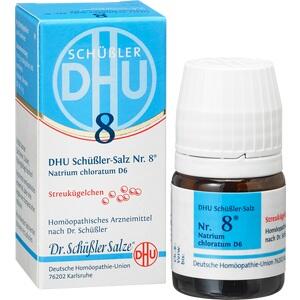 BIOCHEMIE DHU 8 Natrium chloratum D 6 Globuli