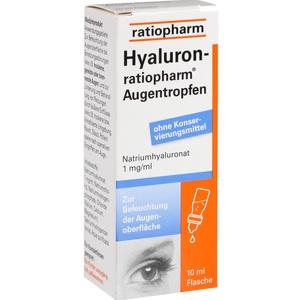 Hyaluron Ratiopharm Augentropfen 10 Ml Arzneiprivat