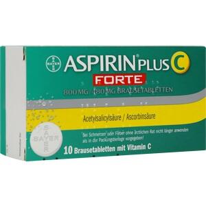 ASPIRIN plus C forte 800 mg/480 mg Brausetabletten