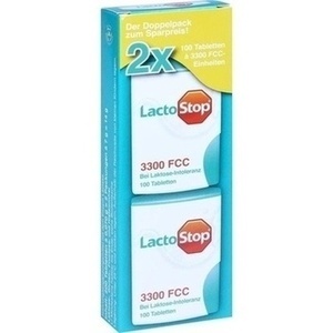 LactoStop® 3.300 FCC Tabletten Klickspender Doppelpackung