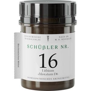 SCHÜSSLER NR.16 Lithium chloratum D 6 Tabletten