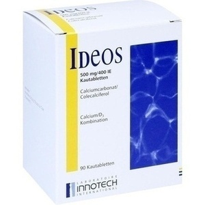 IDEOS 500 mg/400 I.E. Kautabletten