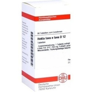 HEKLA lava e lava D 12 Tabletten
