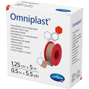 OMNIPLAST Fixierpflaster Textilgew.1,25 cmx5 m