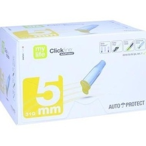 MYLIFE Clickfine AutoProtect Pen-Nadeln 5 mm