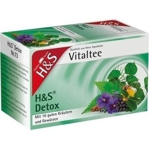 H&S Detox Vitaltee Filterbeutel