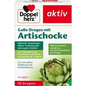 DOPPELHERZ Galle-Dragee mit Artischocke