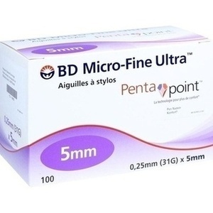 BD MICRO-FINE ULTRA Pen-Nadeln 0,25x5 mm 31 G