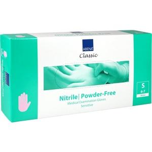 NITRIL-HANDSCHUHE SENSITIVE PUDERFREI PINK S