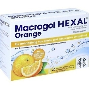MACROGOL HEXAL Orange Plv.z.Her.e.Lsg.z.Einn.Btl.