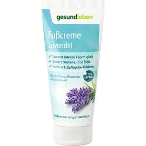 gesund leben Fußcreme Lavendel