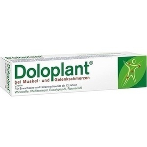 DOLOPLANT bei Muskel- und Gelenkschmerzen Creme