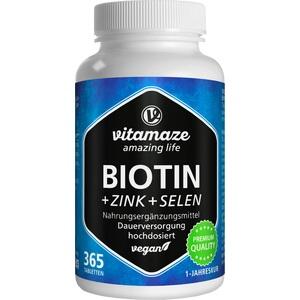 VITAMAZE Biotin+Zink+Selen Tabletten