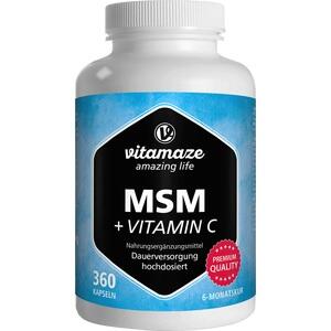 MSM HOCHDOSIERT+Vitamin C Kapseln