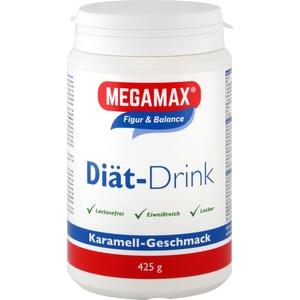 MEGAMAX Diät Drink Karamell Pulver