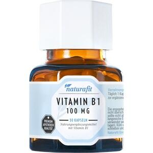NATURAFIT Vitamin B1 100 mg Kapseln