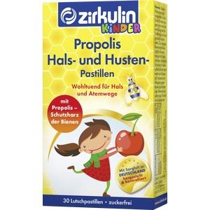 ZIRKULIN Propolis Hals- und Husten Pastillen Kids