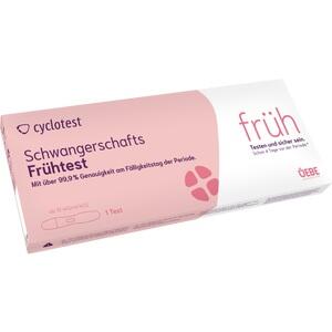 CYCLOTEST Schwangerschafts-Frühtest 10 mlU/ml Urin