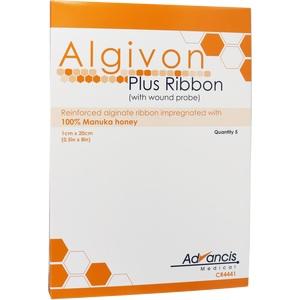 ALGIVON Plus Ribbon 1x20 cm Honigalgi.Tamp.Manuka.