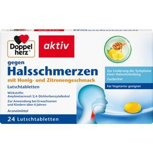 DOPPELHERZ gegen Halsschmerzen Lutschtabletten