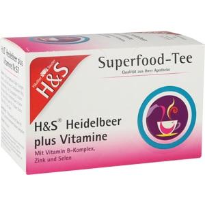 H&S Heidelbeer plus Vitamine Filterbeutel