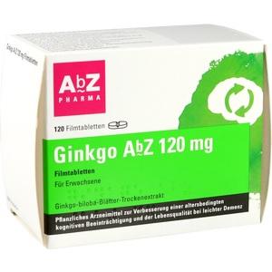 GINKGO AbZ 120 mg Filmtabletten