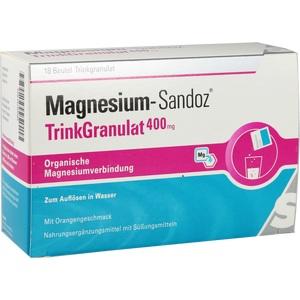 MAGNESIUM SANDOZ Trinkgranulat 400 mg Beutel