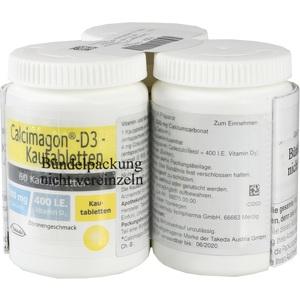 CALCIMAGON D3 Kautabletten