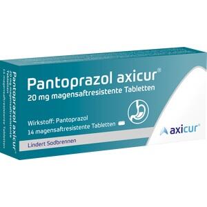 PANTOPRAZOL axicur 20 mg magensaftres.Tabletten