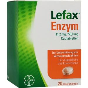 LEFAX Enzym Kautabletten